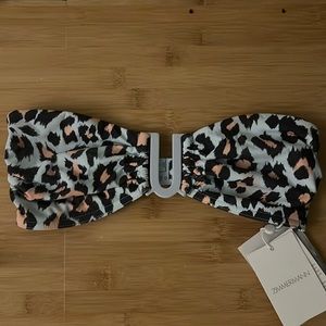 Brand new Zimmerman Bandeau Bathing Suit Top